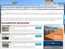 Tablet Screenshot of losmolles.com.ar